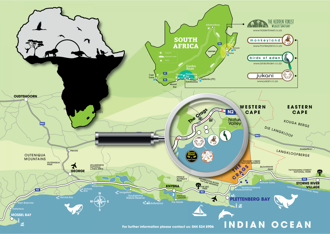Garden Route Map